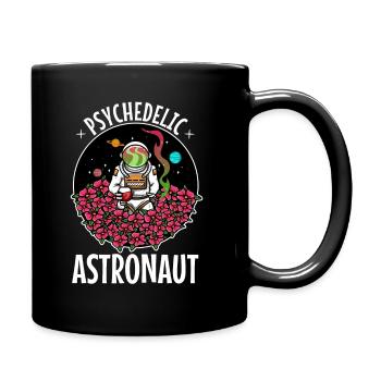Psychedelic Astronaut - Tasse einfarbig - Schwarz - Rechts