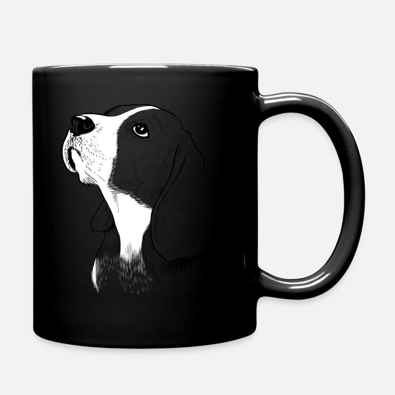 Chien Beagle - Mug uni - noir