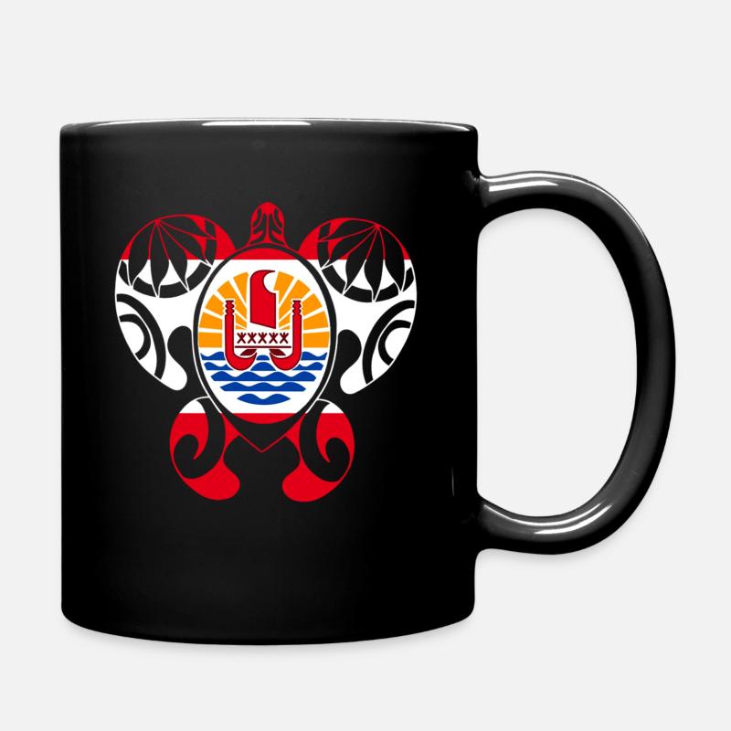Tortue Tahiti - Mug uni - noir