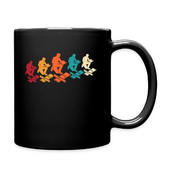 Tiler Occupation Tiler Tiles Laying - Full Colour Mug - black - Right