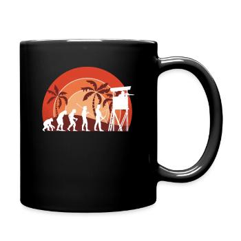 Chasseur - Mug uni - noir - Droite