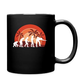 Billard Retro Evolution Billard Billard Billard Snooker - Mug uni - noir - Droite
