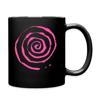 Spiral ROSA - Full Colour Mug - black - Right