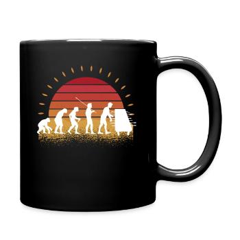Tischfußball - Tasse einfarbig - Schwarz - Rechts