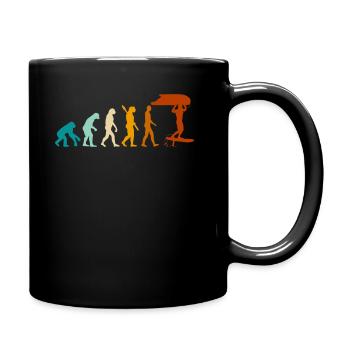 Wing Foiling Evolution - Wingfoil Hydrofoil Su - Mug uni - noir - Droite