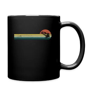 Adler retro - Full Colour Mug - black - Right