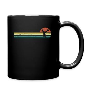 Breakdance Hip Hop Breakdancer Streetdance - Tasse einfarbig - Schwarz - Rechts