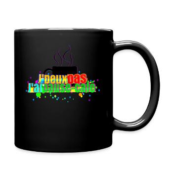 J'peux pas jai pause café - Mug uni - noir - Droite