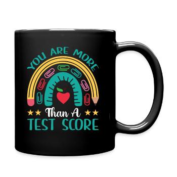 Test Day Kids - Vous êtes plus qu’un test - Mug uni - noir - Droite