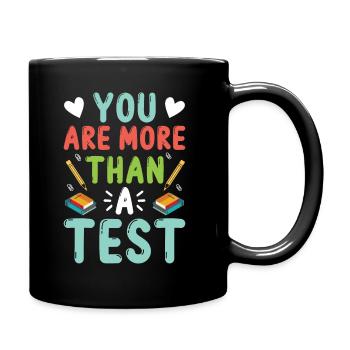 Test Day Kids - I believe in you You Got This - Full Colour Mug - black - Right