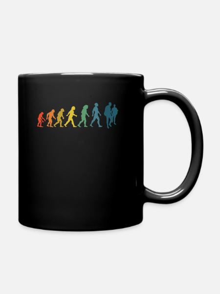 Lgbtq Rainbow Flag Gay Evolution Queer - Mug uni - noir