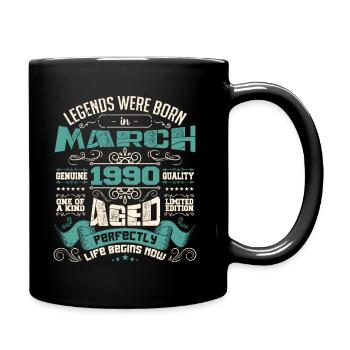 March 1990 | birthday gift - Full Colour Mug - black - Right