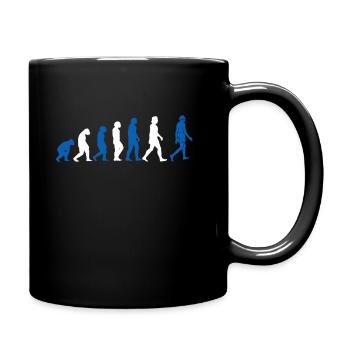 Greece Greek flag Greek - Full Colour Mug - black - Right
