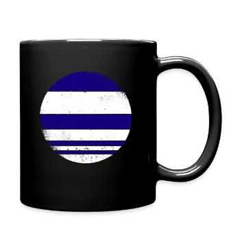 Greece Greek flag Greek - Full Colour Mug - black - Right