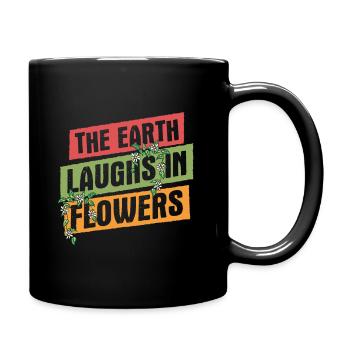 Landschaftsgärtner Hobbygärtner Gärtner - Tasse einfarbig - Schwarz - Rechts