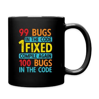 Software Ingenieur Informatiker Programmierer - Tasse einfarbig - Schwarz - Rechts