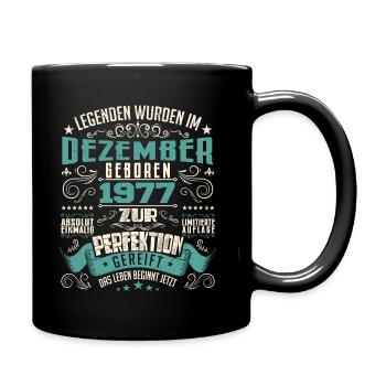 Legenden werden geboren im Dezember 1977 - Mug uni - noir - Droite