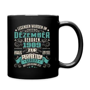 Legenden werden geboren im Dezember 1989 - Mug uni - noir - Droite
