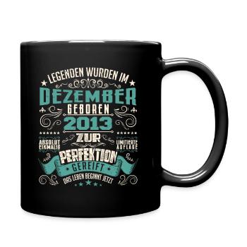 Legenden werden geboren im Dezember 2013 - Mug uni - noir - Droite