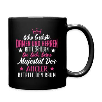 Sehr Geehrte Damen Und Herren Der Rentner Shirt - Tasse einfarbig - Schwarz - Rechts