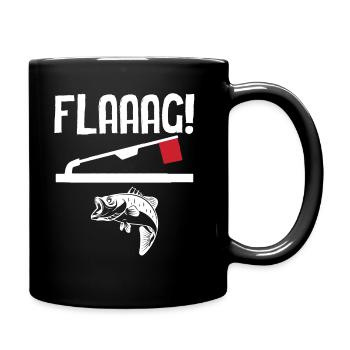 Ice Fishing - Flaaag! - Full Colour Mug - black - Right