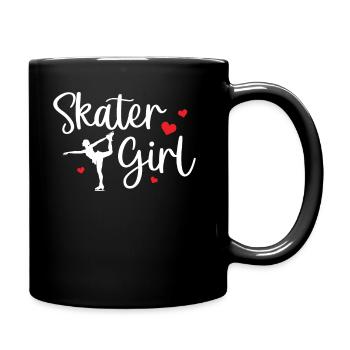 Patinage artistique - Skater Girl - Mug uni - noir - Droite