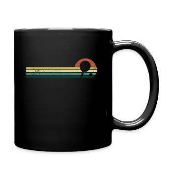 Tennis de Table Vintage Tennis de Table Batte Revers - Mug uni - noir - Droite