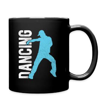 Breakdancing Tanzen für Tänzer - Tasse einfarbig - Schwarz - Rechts
