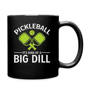 Pickleball C’est une sorte de gros aneth - Mug uni - noir - Droite