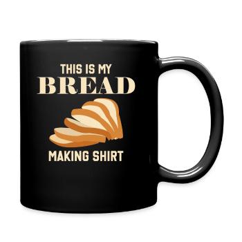 Bread Making Baking - Full Colour Mug - black - Right