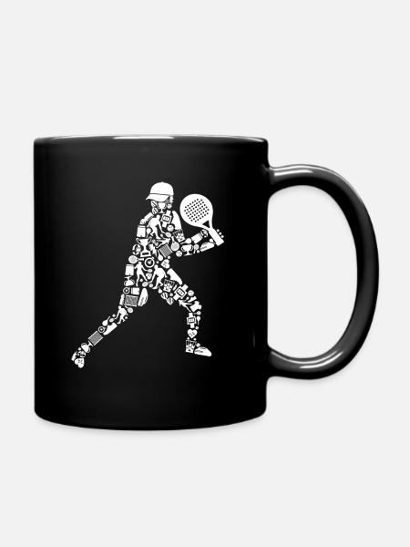Symboles de padel Padel Tennis Padel - Mug uni - noir