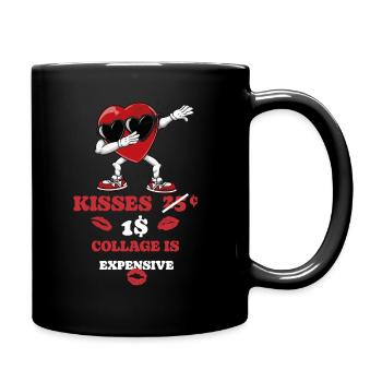 Dabbing Heart Breaker Drôle Messieurs Enfants Garçons - Mug uni - noir - Droite
