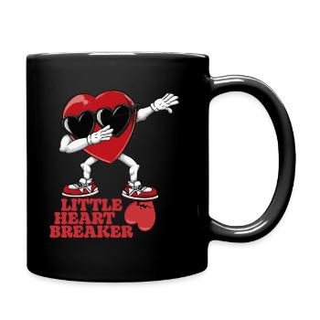 Dabbing Heart Breaker Drôle Messieurs Enfants Garçons - Mug uni - noir - Droite