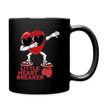 Dabbing Heart Breaker Drôle Messieurs Enfants Garçons - Mug uni - noir - Droite