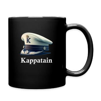Kappatain meme Kappa Pun - Full Colour Mug - black - Right