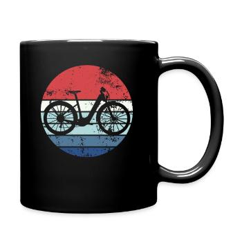E-Bike Cyclist Cadeau Vélo Cycliste - Mug uni - noir - Droite