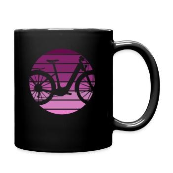 E-Bike Cyclist Cadeau Vélo Cycliste - Mug uni - noir - Droite