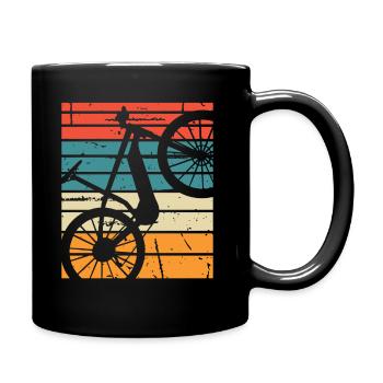 E-Bike Cyclist Cadeau Vélo Cycliste - Mug uni - noir - Droite