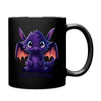 Je suis si gentil - Mug uni - noir - Droite