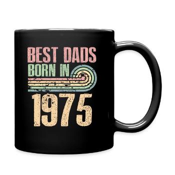 Les meilleurs pères sont nés en 1975, 48 ans, - Mug uni - noir - Droite