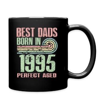 Les meilleurs pères sont nés en 1995, 28 ans, - Mug uni - noir - Droite
