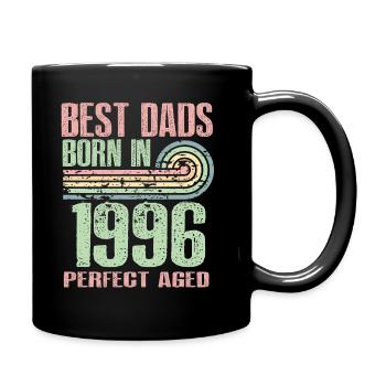 Les meilleurs pères sont nés en 1996, 27 ans, - Mug uni - noir - Droite