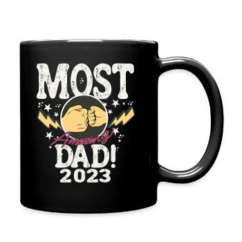 Best Daddy-to-Be Father Baby Birth 2023 - Full Colour Mug - black - Right