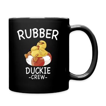 Rubber Duck Yellow Duck Crew Rubber Ducks Ducks Ducks - Full Colour Mug - black - Right