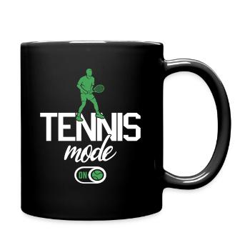 Joueur de tennis Mode Club de tennis Entraîneur de tennis - Mug uni - noir - Droite