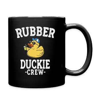 Rubber Duck Yellow Duck Crew Bathing Ducks Ducks - Full Colour Mug - black - Right