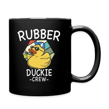 Rubber Duck Yellow Duck Crew Bathing Ducks Ducks - Full Colour Mug - black - Right