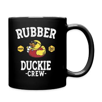 Rubber Duck Yellow Duck Crew Bathing Ducks Ducks - Full Colour Mug - black - Right