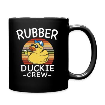 Rubber Duck Yellow Duck Crew Bathing Ducks Ducks - Full Colour Mug - black - Right