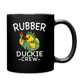 Rubber Duck Yellow Duck Crew Bathing Ducks Ducks - Full Colour Mug - black - Right